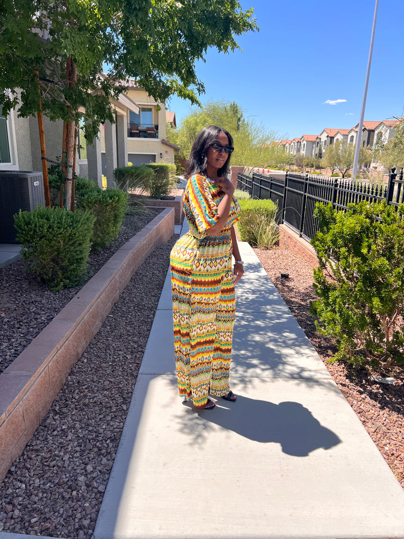 Radiance Flow Wide-Leg Jumpsuit