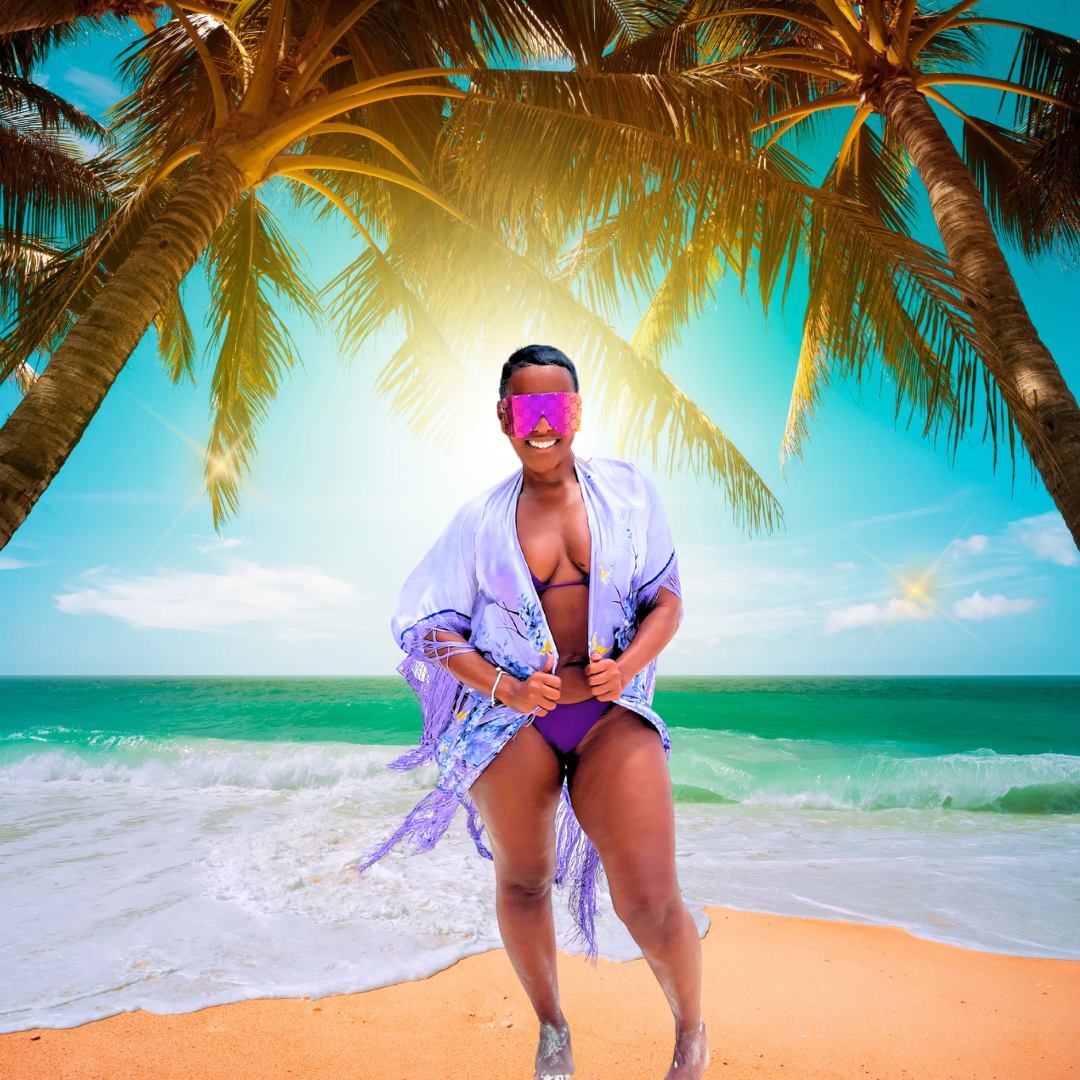 Enchanted Lilac Cover-Up