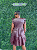 Merlot Faux Dress