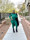 Emerald Fitted Two-Piece Set