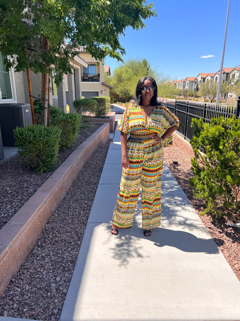 Radiance Flow Wide-Leg Jumpsuit