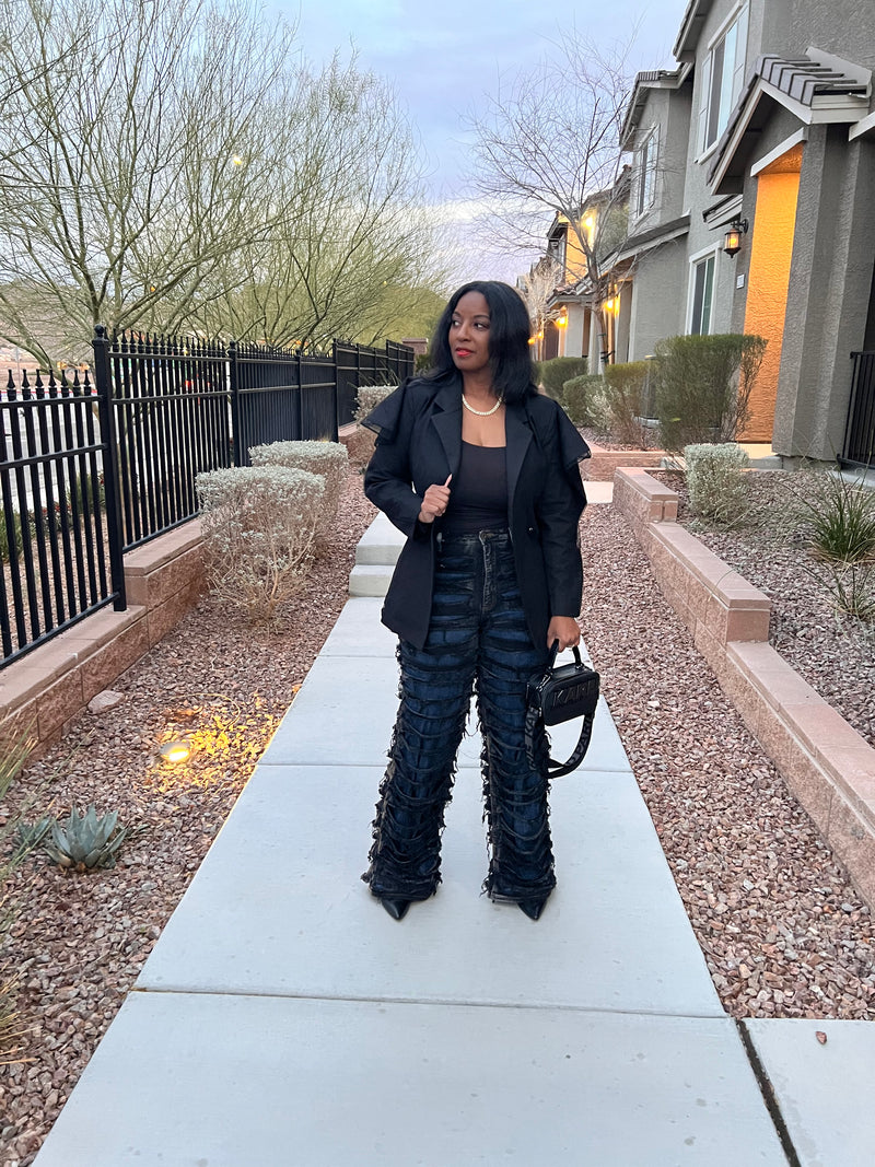 Rebel Edge Distressed Jeans