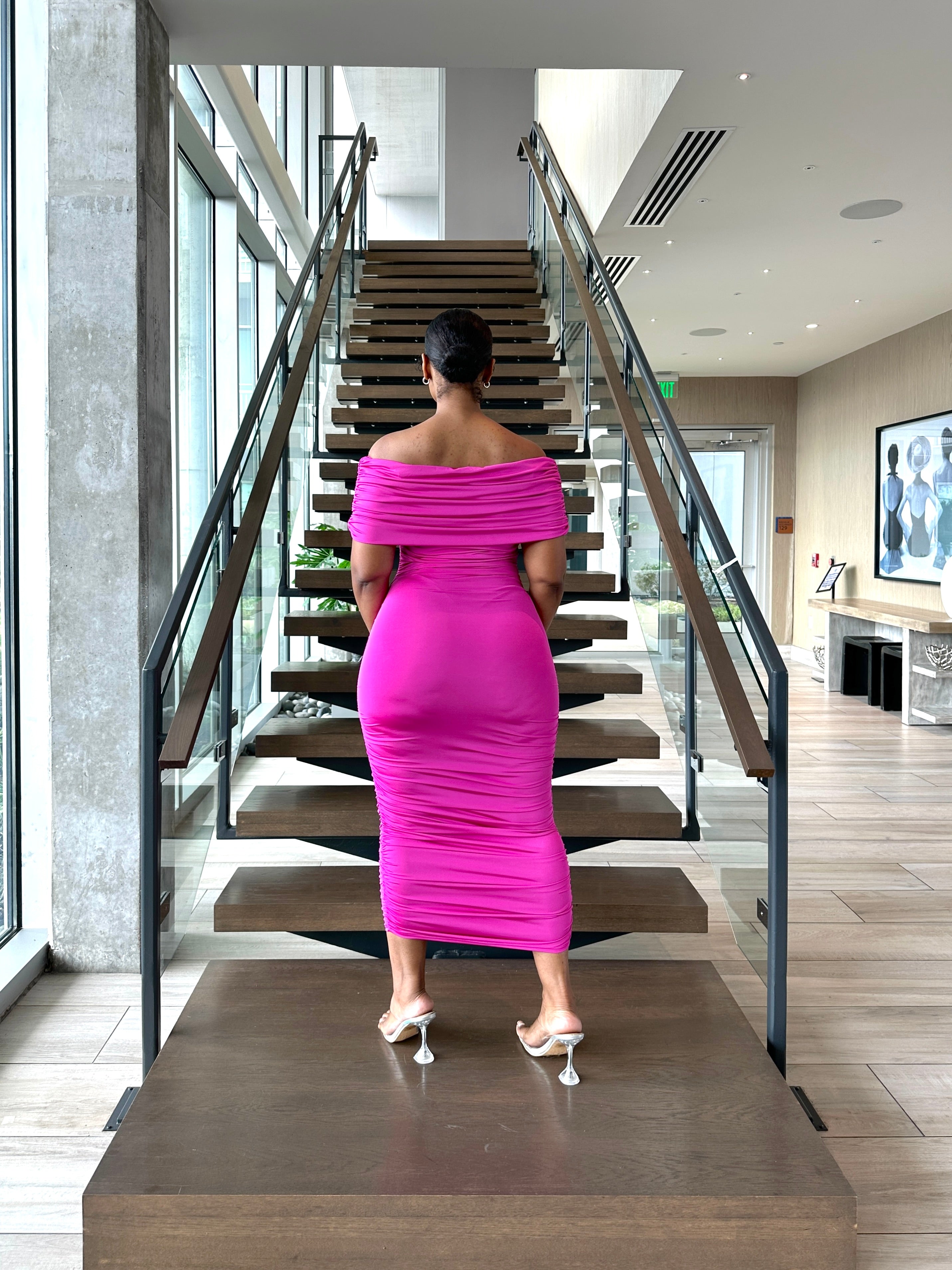 Magenta Allure Dress