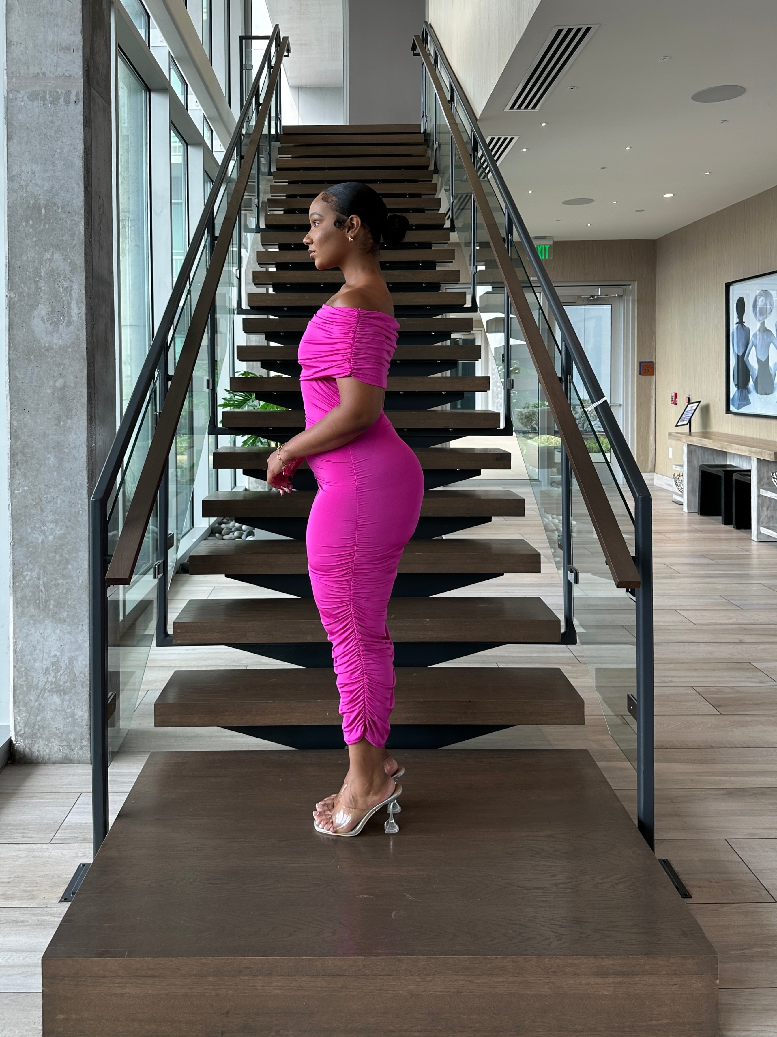 Magenta Allure Dress