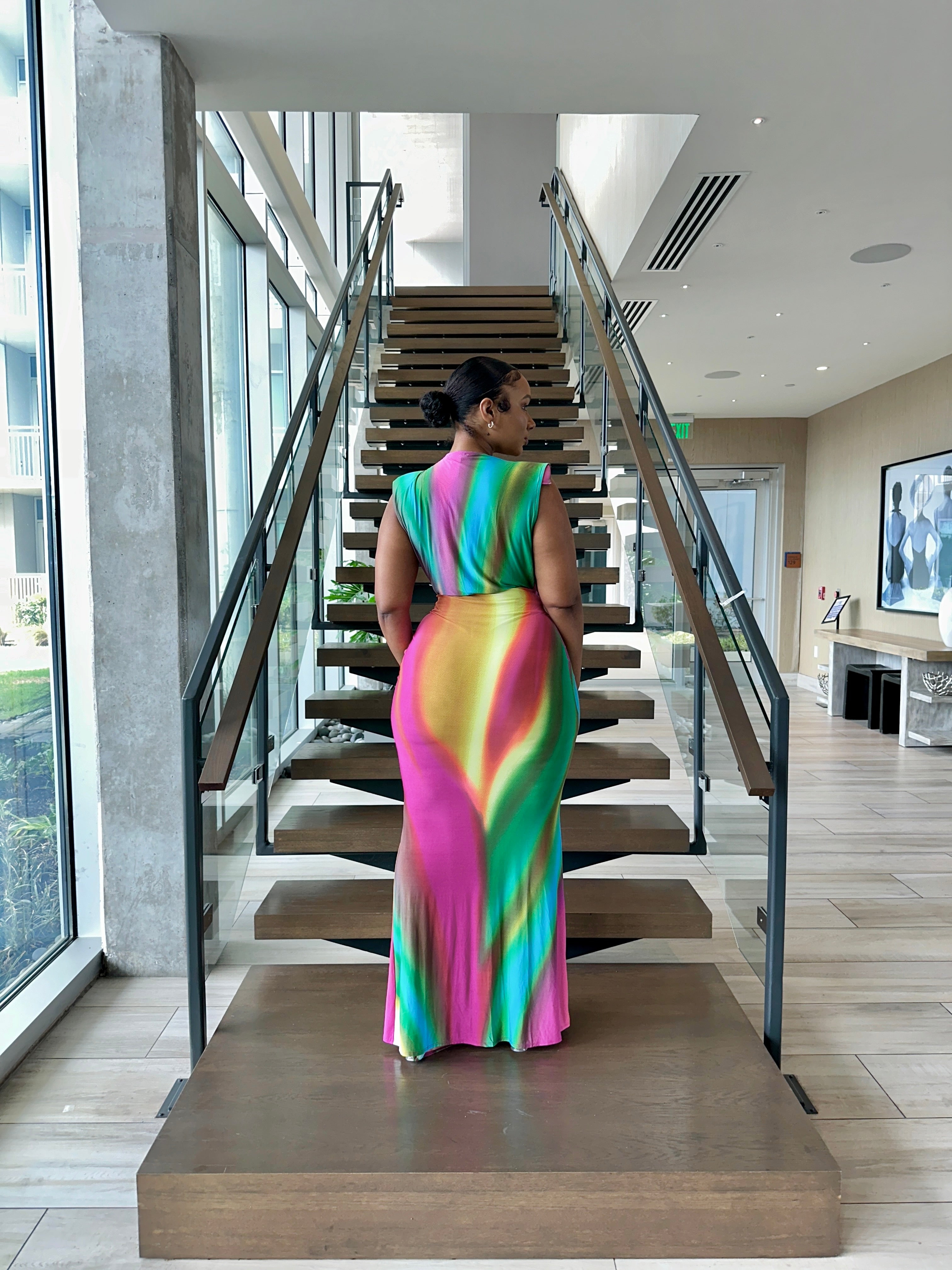 Spectrum Elegance Dress