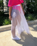 SHEER MAXI SKIRT (WHITE)