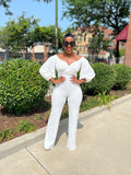 FLIRTY FLARE JUMPSUIT