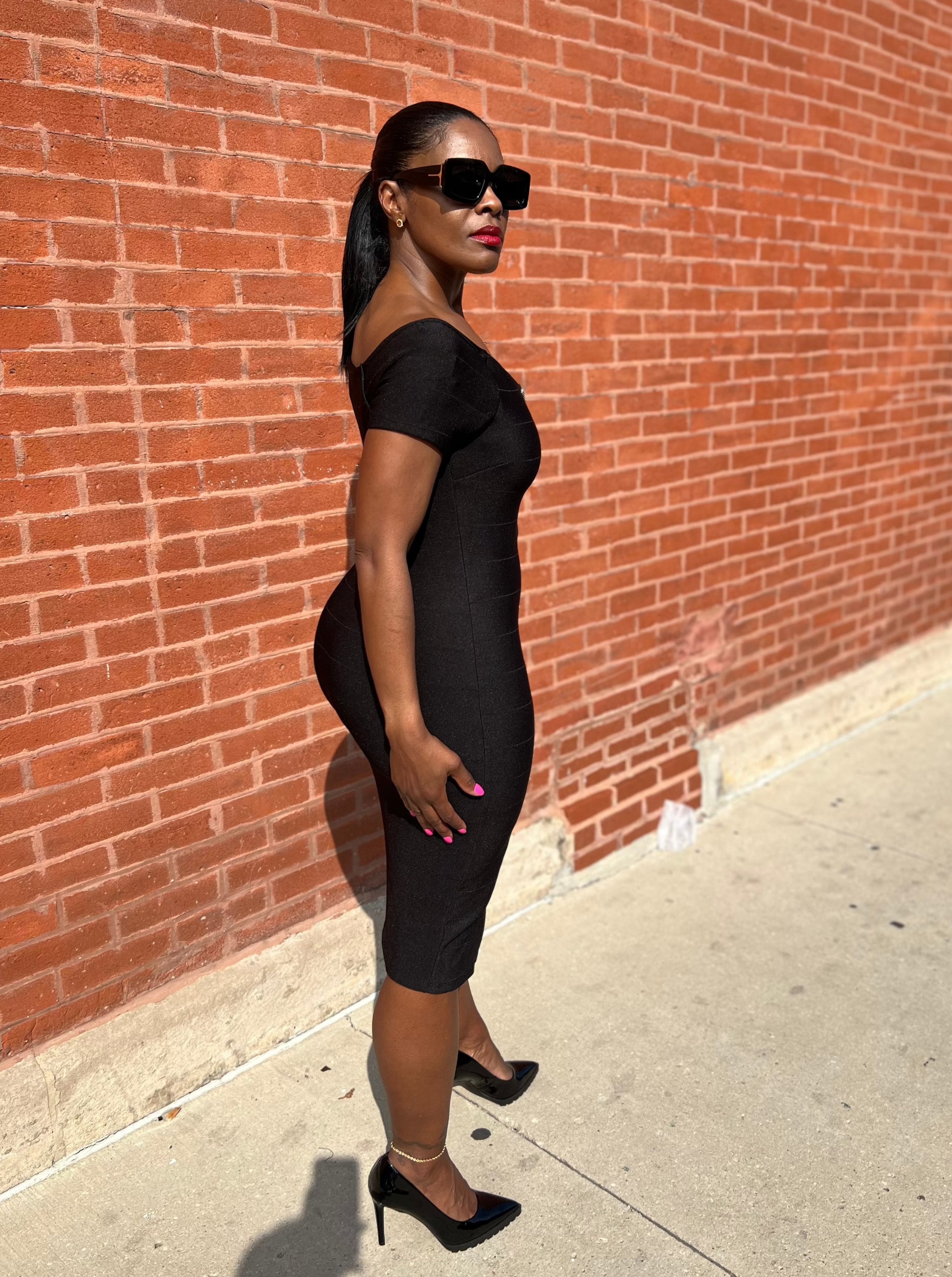 ZIP ME UP MIDI (BLACK)