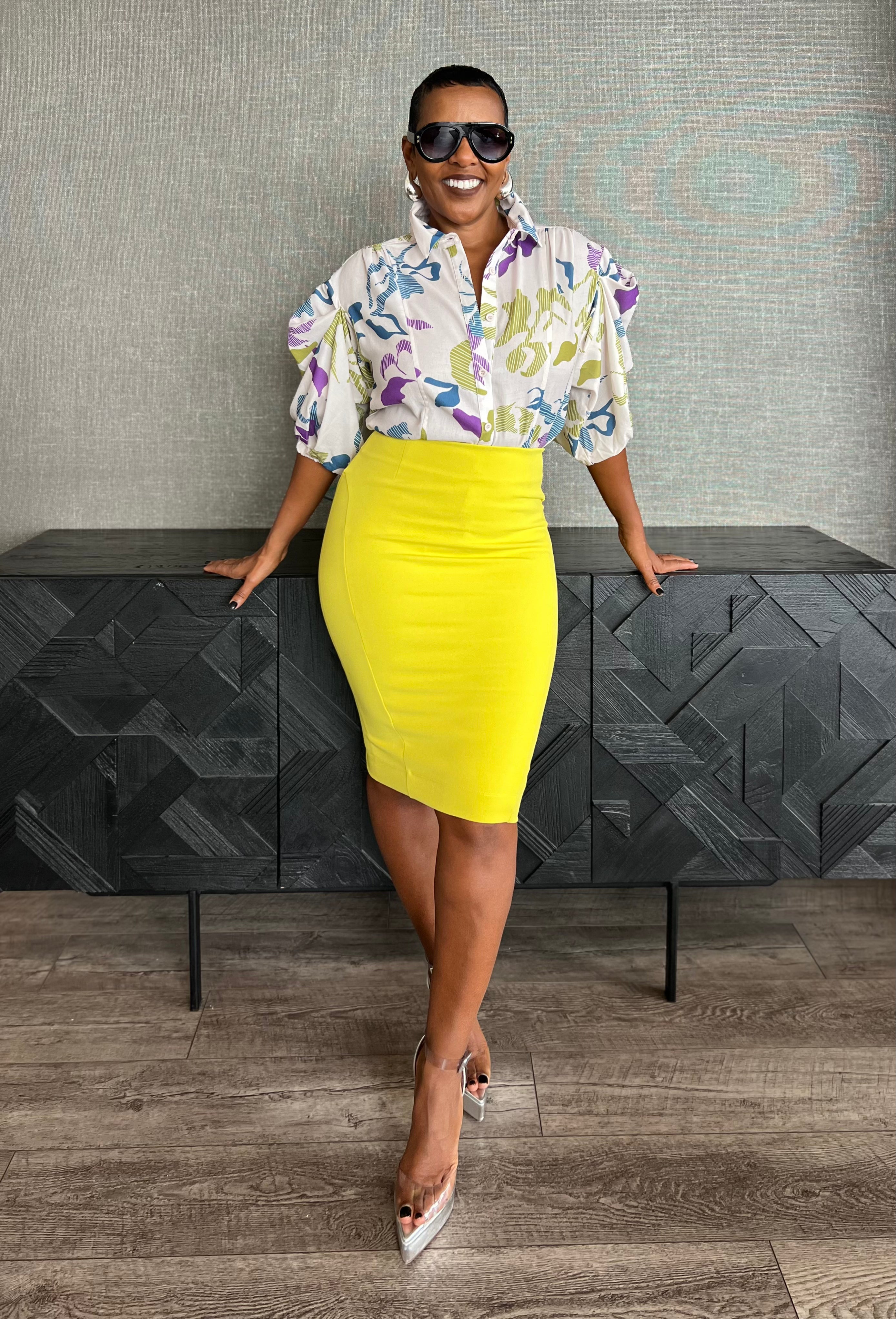 Sunbeam Pencil Skirt