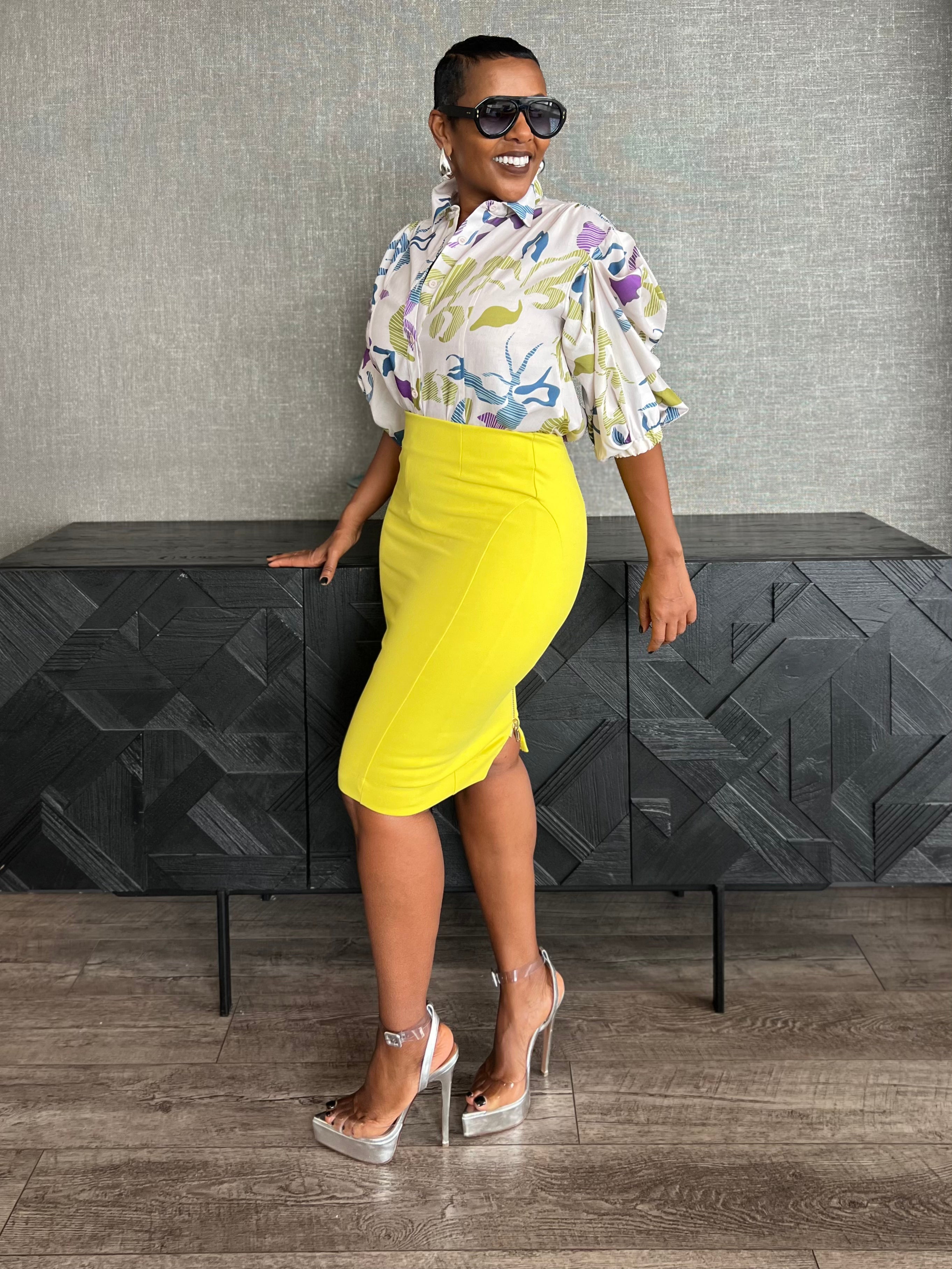 Sunbeam Pencil Skirt