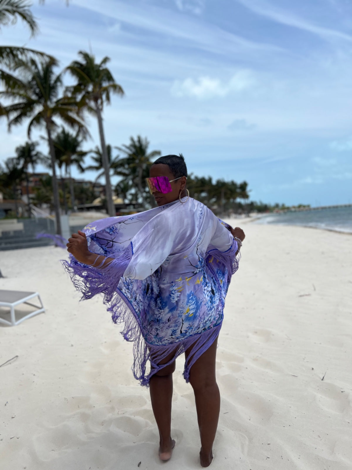 Enchanted Lilac Cover-Up