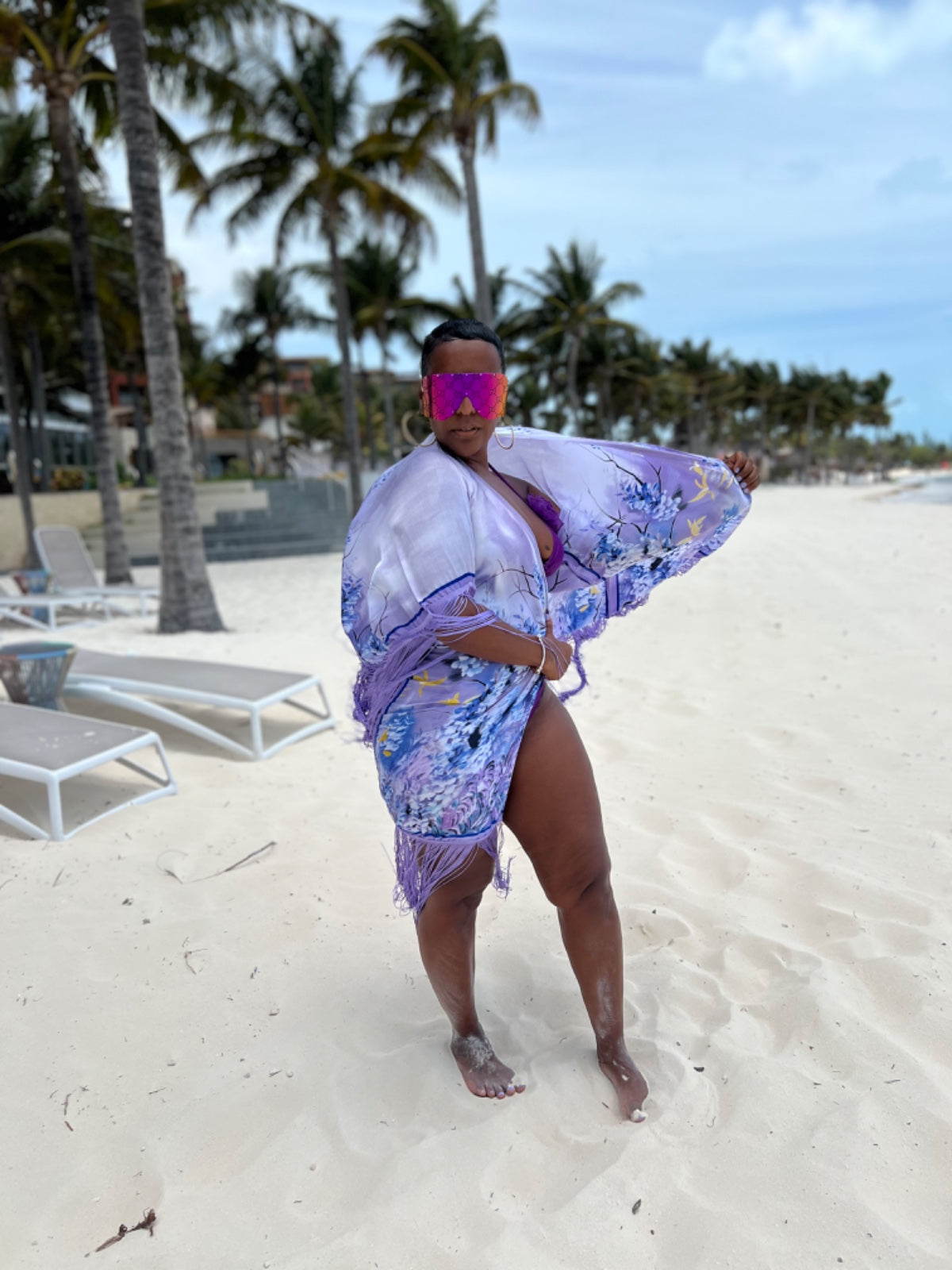 Enchanted Lilac Cover-Up