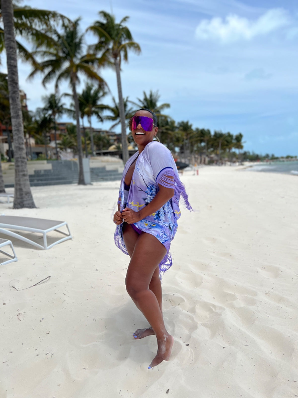 Enchanted Lilac Cover-Up