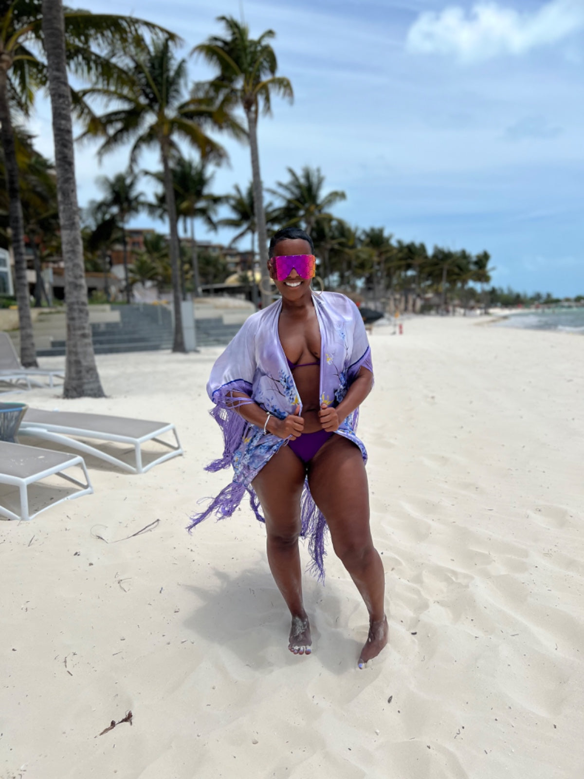 Enchanted Lilac Cover-Up