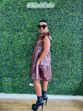 Merlot Faux Dress