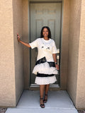 Tulle Play Statement Dress