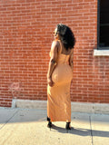 Caramel Curve Dress