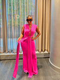 Glamorous Fuchsia Dress