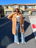 Classic Camel Longline Jacket