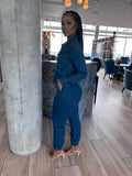 DECKED OUT IN DENIM JUMPSUIT