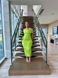 Lime Allure Dress