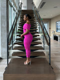 Magenta Allure Dress