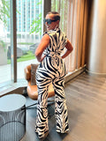 Zebra Diva Jumpsuit