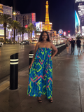 Island Breeze Strapless Jumpsuit