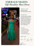 Emerald Escape Maxi Dress