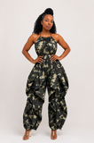 Camo Unapologetic Ruffle Jumpsuit