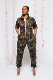 KANDI JUMPSUIT (CAMO) ships May 6