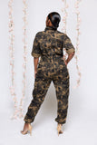 KANDI JUMPSUIT (CAMO) ships May 6